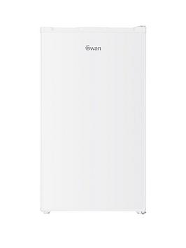 Product photograph of Swan Sr156150w 47cm Under Counter Larder Fridge - White from very.co.uk