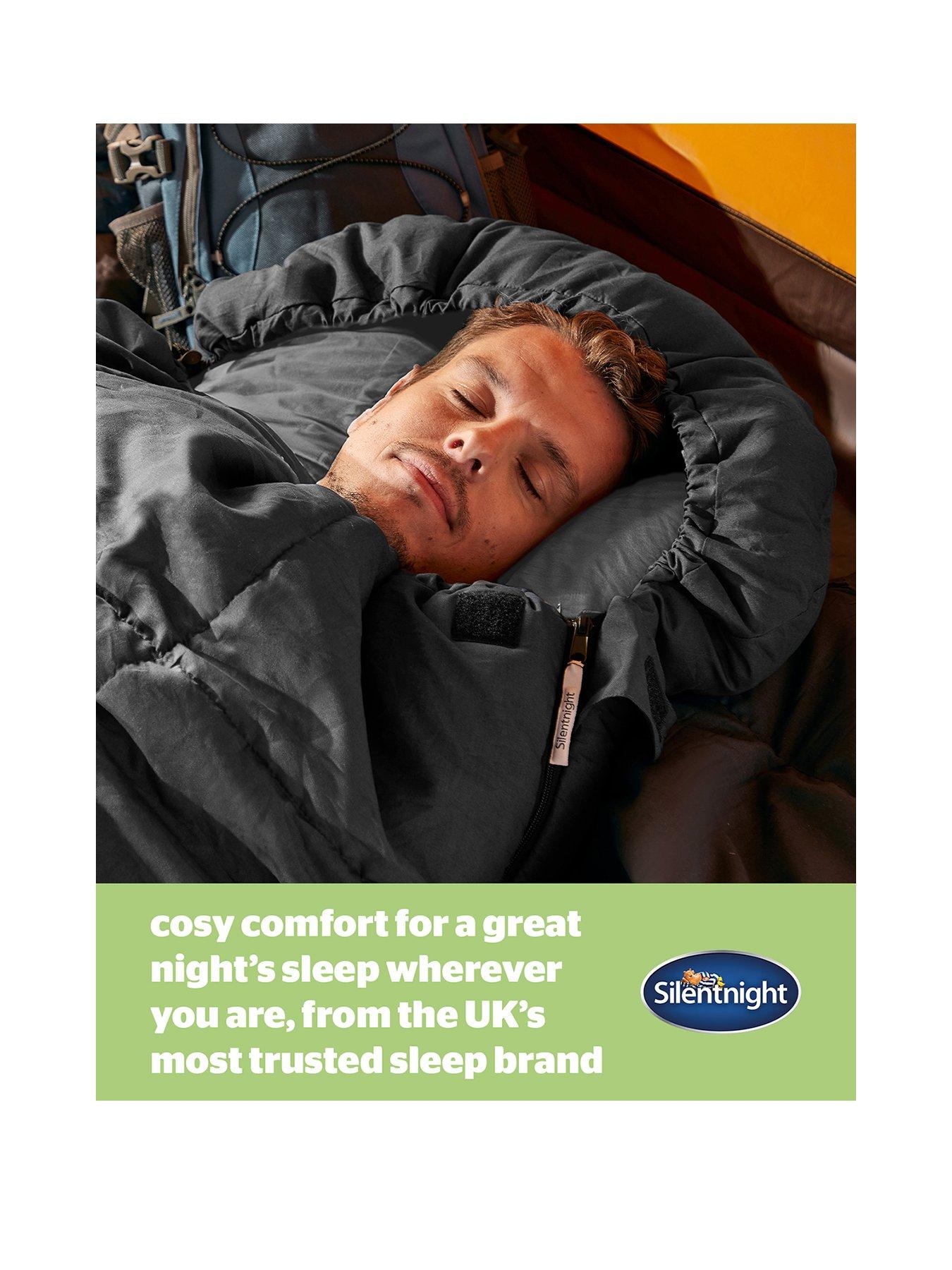 Image 2 of 7 of Silentnight Camping Collection SoftFill&trade;&nbsp;Adult Sleeping Bag - Black