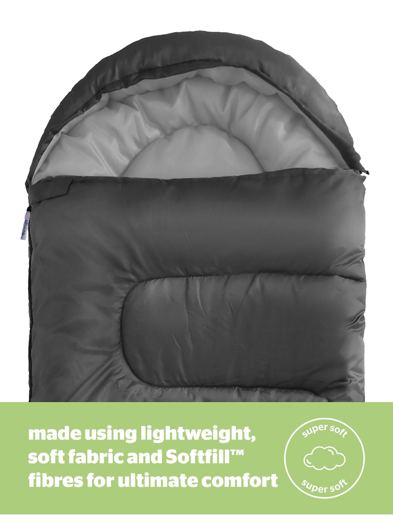 Image 3 of 7 of Silentnight Camping Collection SoftFill&trade;&nbsp;Adult Sleeping Bag - Black