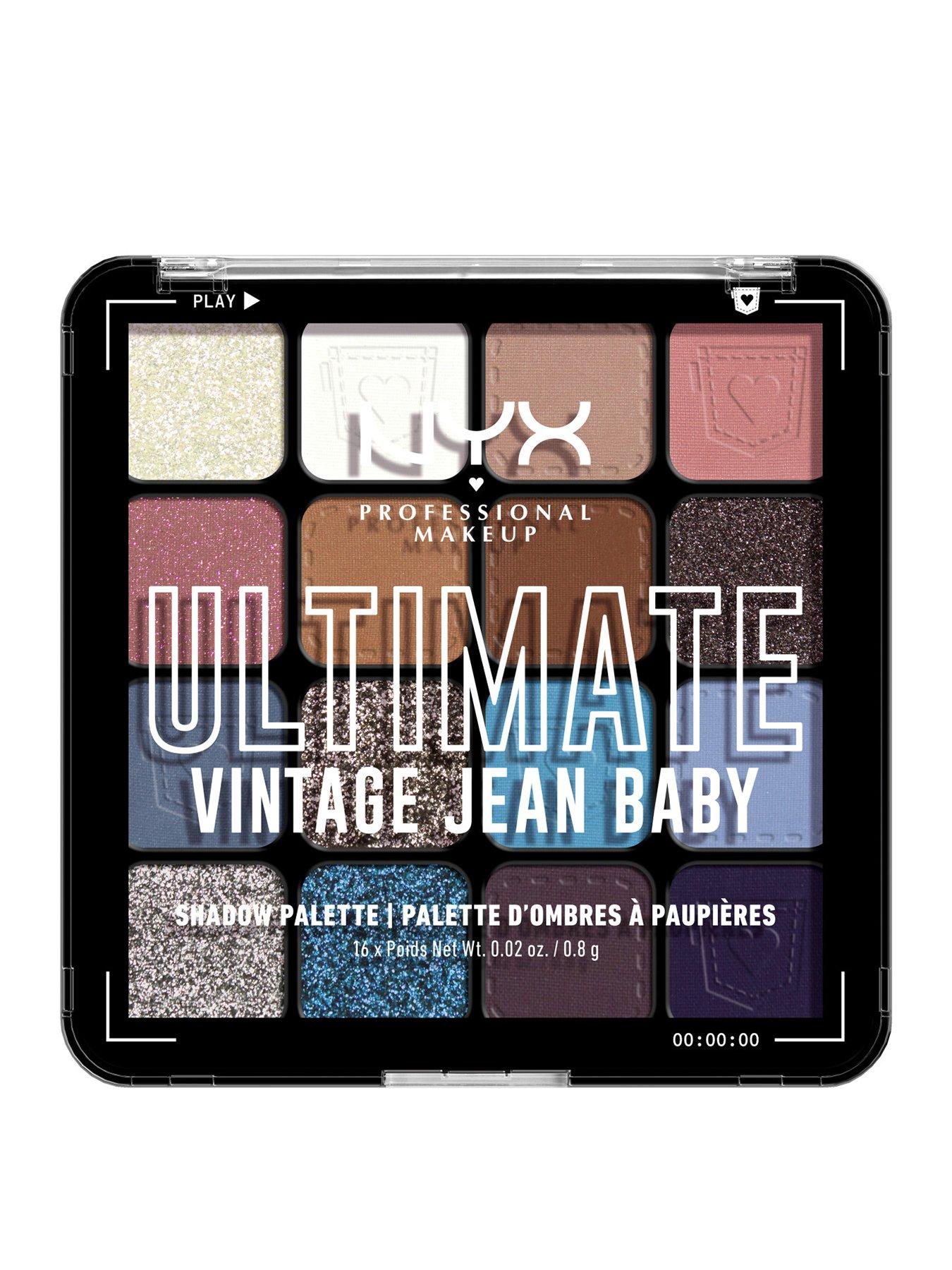 Image 1 of 7 of NYX PROFESSIONAL MAKEUP Ultimate Shadow Palette Vegan 16-Pan - Vintage Jean Baby