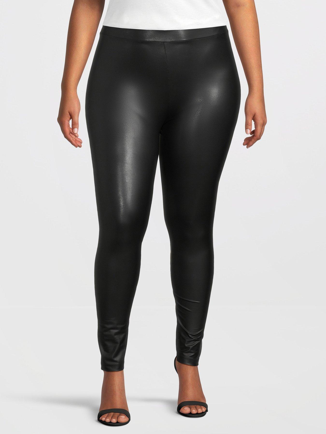 Pieces shiny leggings sale