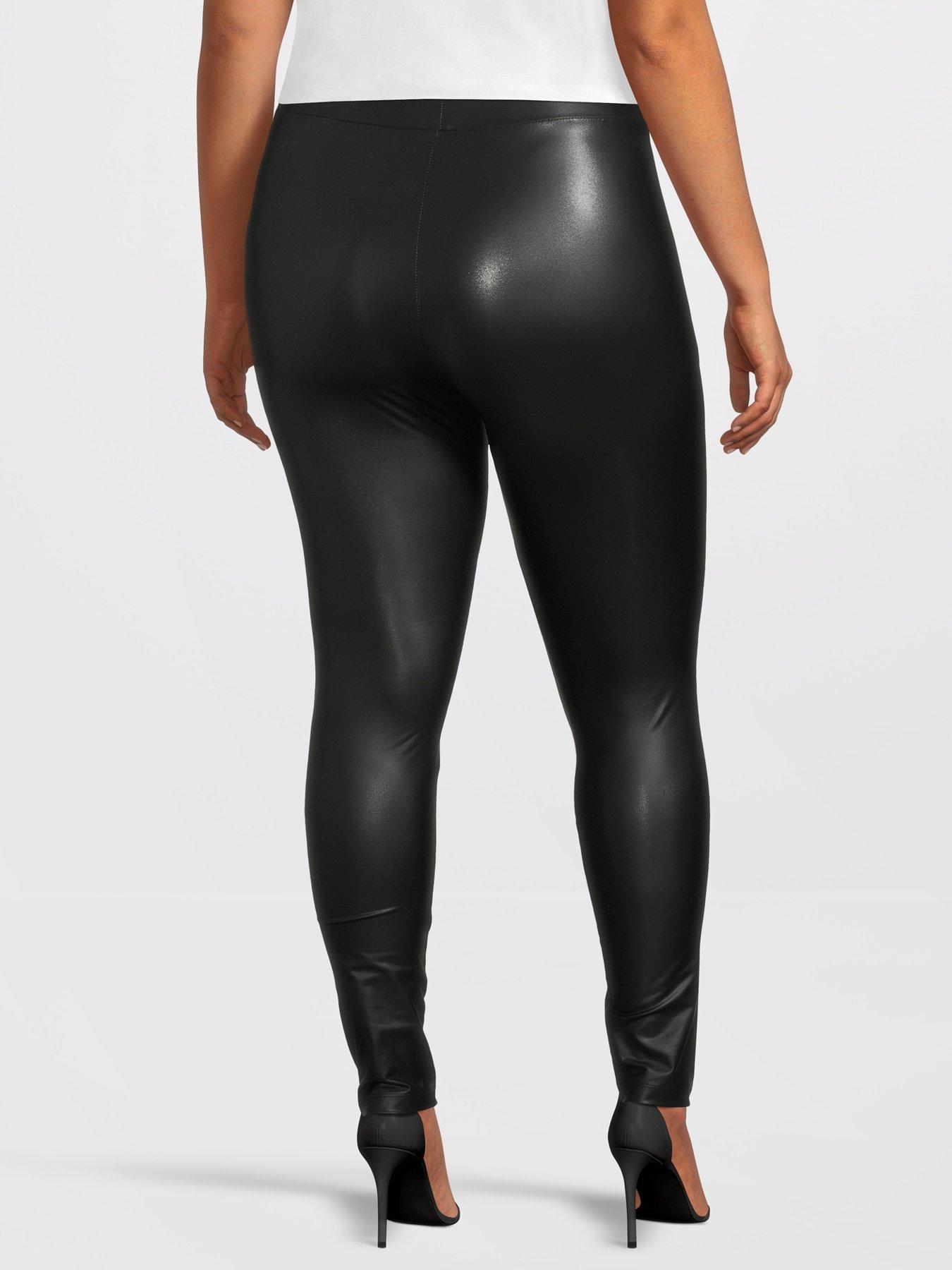 Pieces shiny clearance leggings