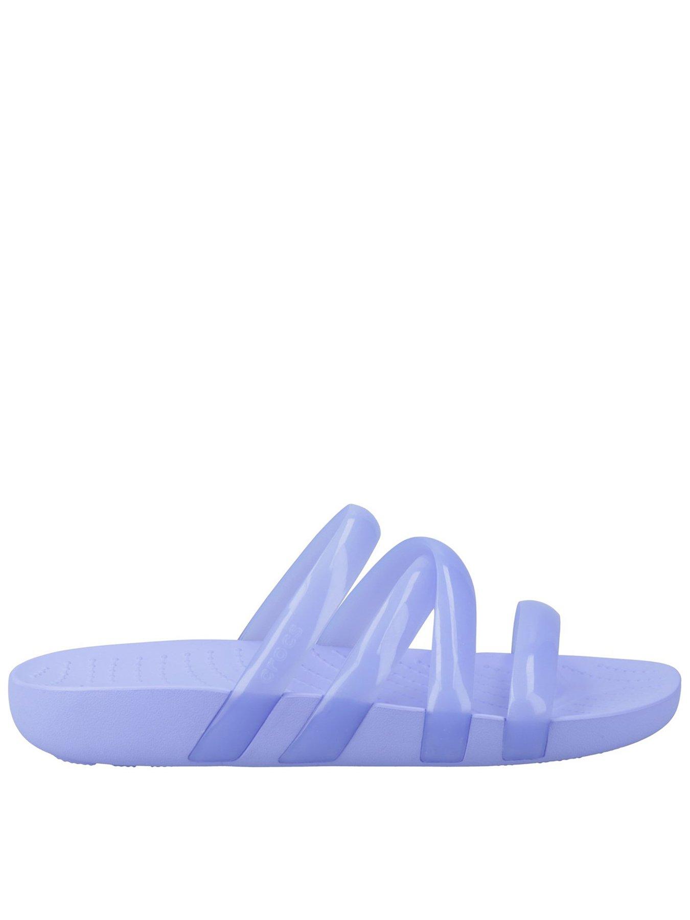 Crocs Splash Strappy Sandals - Moon Jelly - Purple | Very.co.uk