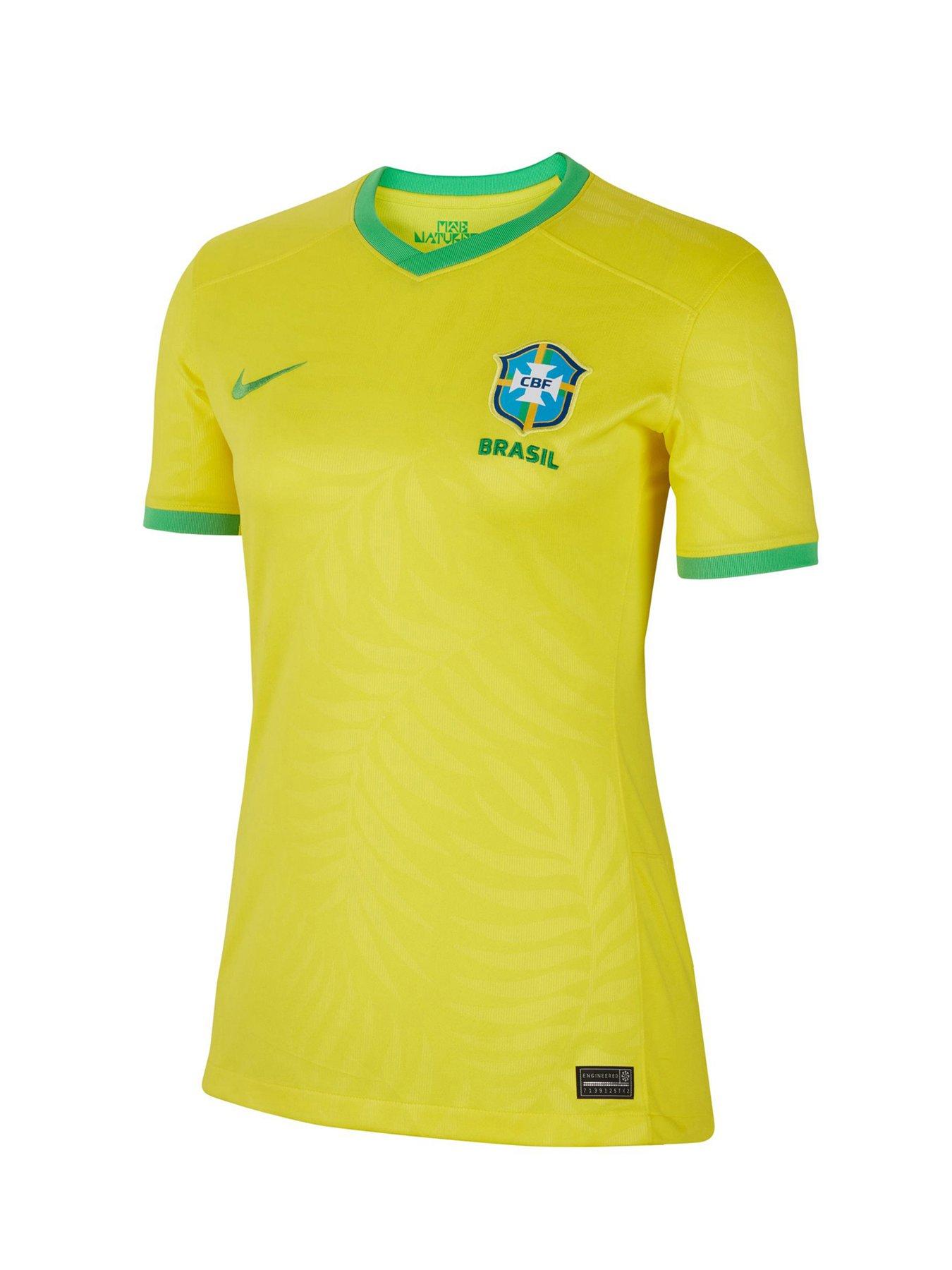 Brazil CBF Big Waves Green T-Shirt