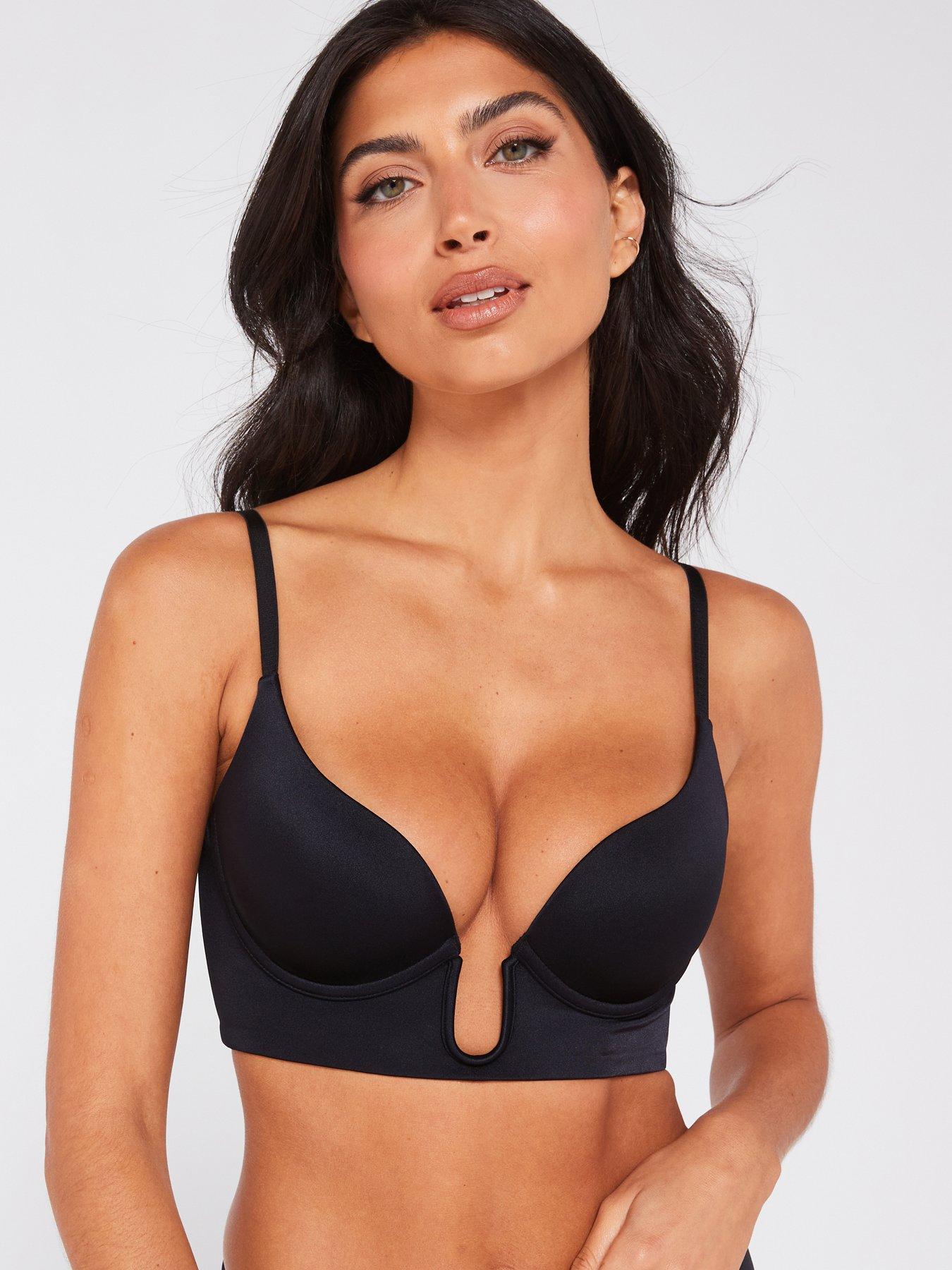DORINA Sublime Sculpt Sexy Light Padded Bra, Black, Size 34A, Women