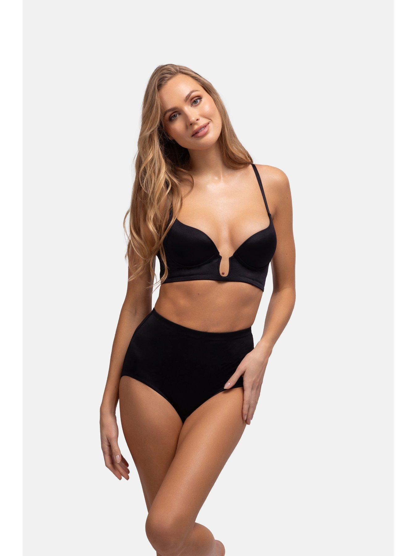 Dorina Deep Plunge Bra – Nahtloser, Leicht Gepolsterter BH Mit U-Bügel Für Optimale Form