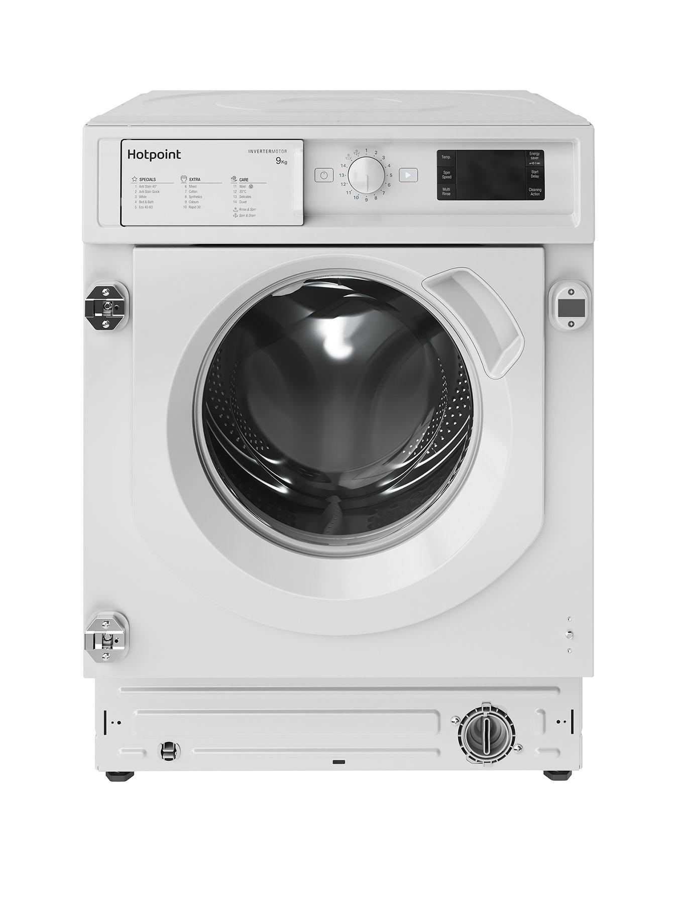 Hotpoint Biwmhg91485 9Kg Wash, 1400Rpm Spin Integrated Washing Machine - Washing Machine Only