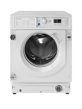 Product photograph of Indesit Biwmil91485 9kg Integrated Washing Machine - Washing Machine With Installation from very.co.uk