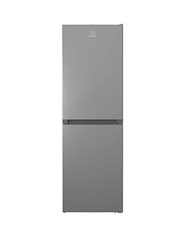 Product photograph of Indesit Infc850ti1s1 60cm Frost Free Fridge Freezer - Silver from very.co.uk