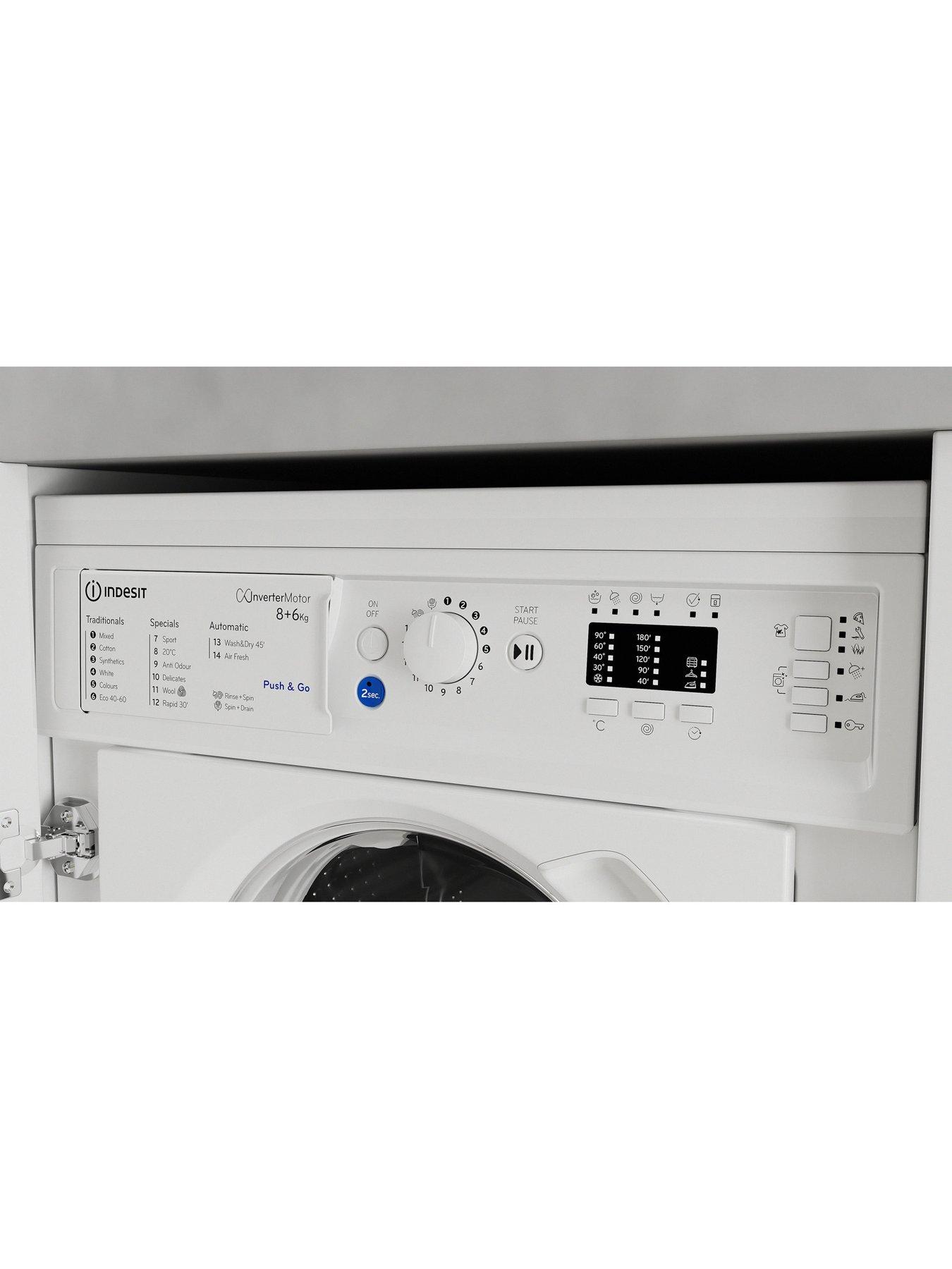 Indesit Biwdil861485 8kg Integrated Washer Dryer 