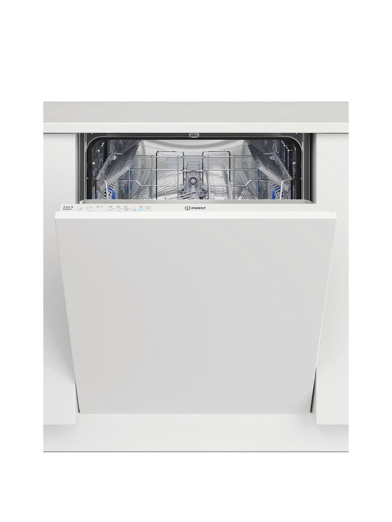 Product photograph of Indesit D2ihl326uk Fullsize 14-place Setting Integrated Dishwasher - Dishwasher With Installation from very.co.uk