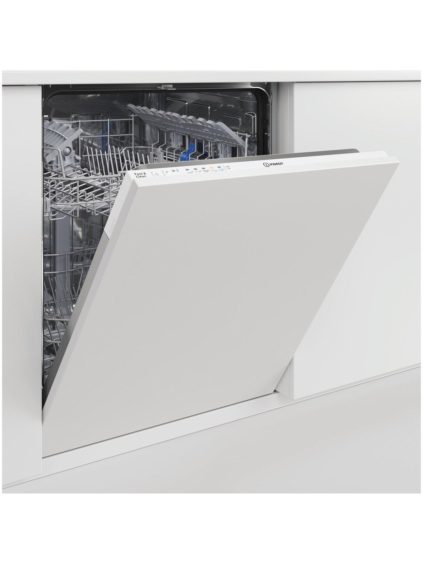 Image 4 of 6 of Indesit D2IHL326UK Fullsize 14-Place Setting Integrated Dishwasher