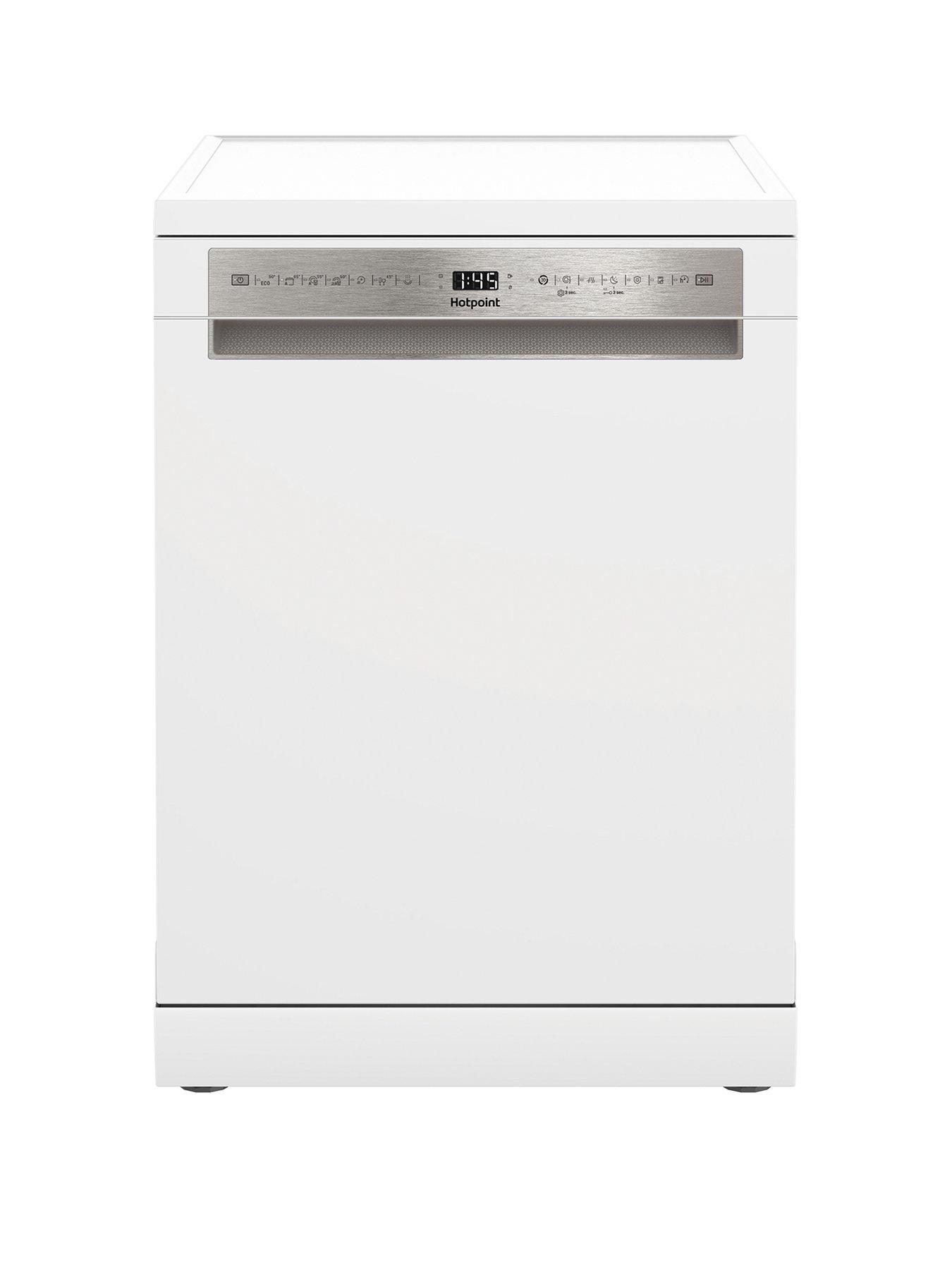 undefined H7FHS41 Fullsize 15 Place Setting Freestanding Dishwasher - Silver