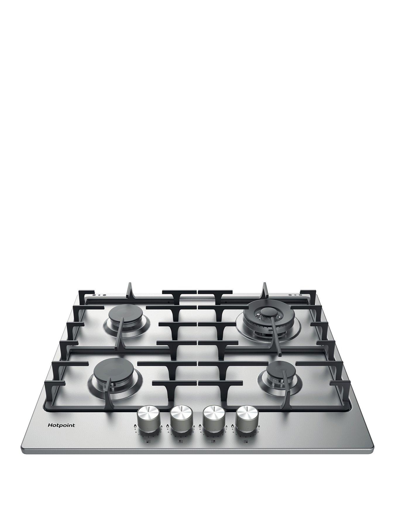 Product photograph of Hotpoint Pph60gdfixuk 60cm Integrated Gas Hob - Hob Only from very.co.uk