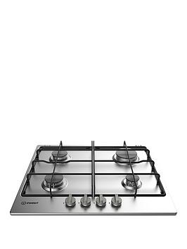 Product photograph of Indesit Tha642ixi 60cm Integrated Gas Hob - Hob With Installation from very.co.uk