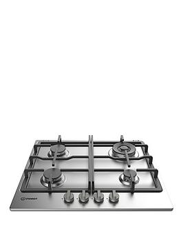 indesit thp641wixi 60cm integrated gas hob - hob with installation