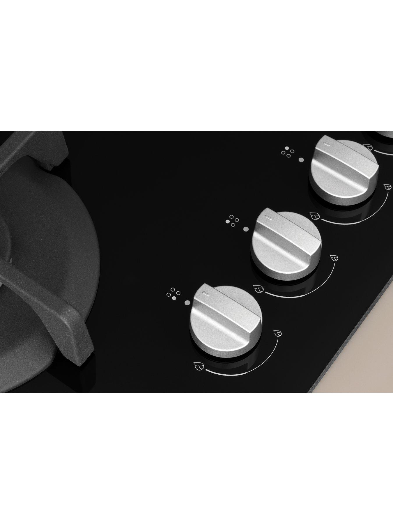 Image 6 of 7 of Indesit ING61TBK 60cm Integrated Gas Hob