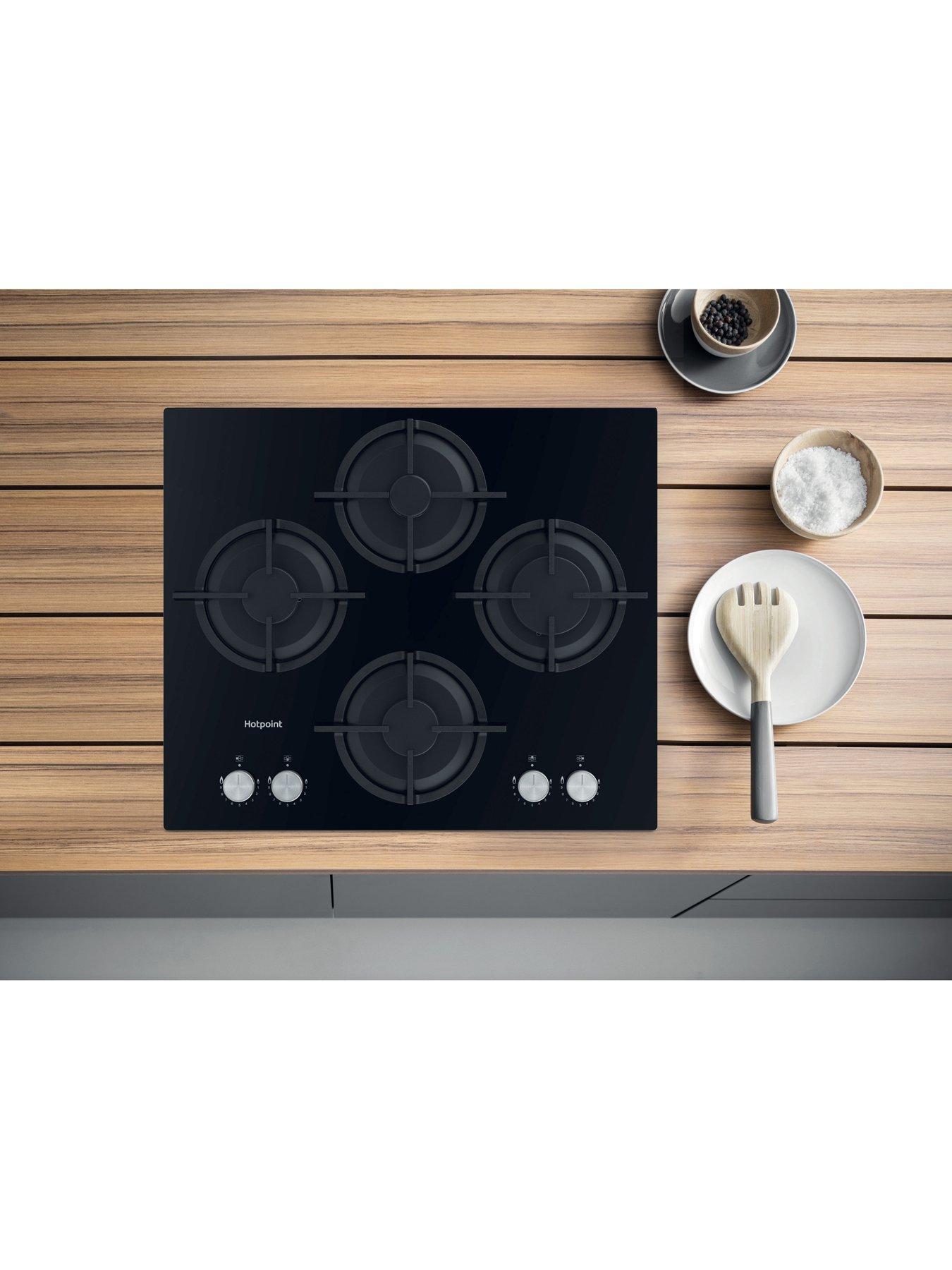 Image 3 of 5 of Hotpoint HGS61SBK 60cm Integrated Gas Hob