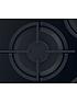  image of hotpoint-hgs61sbk-60cm-integrated-gas-hob