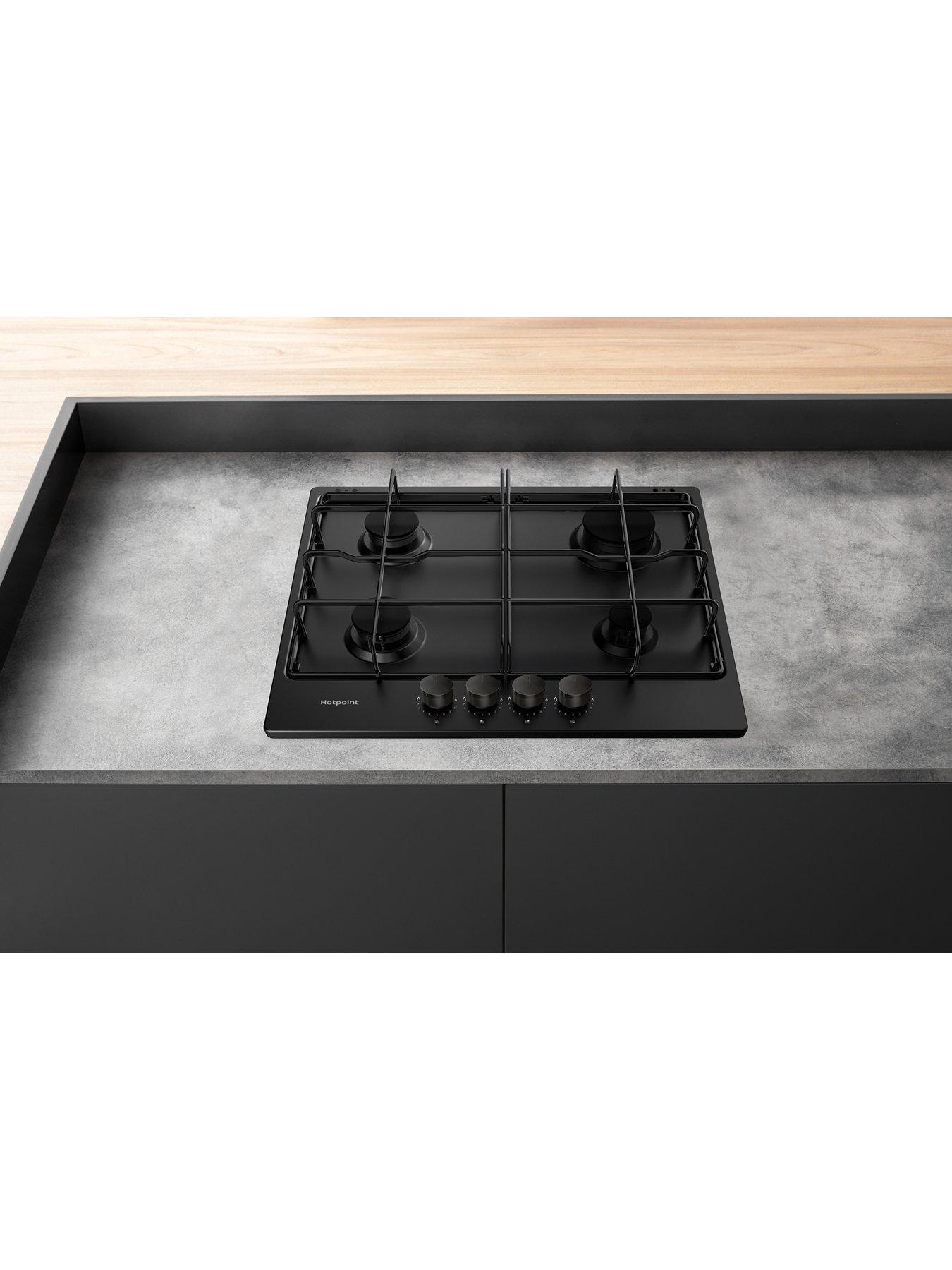 Image 3 of 5 of Hotpoint PPH60PFNB 60cm Integrated Gas Hob