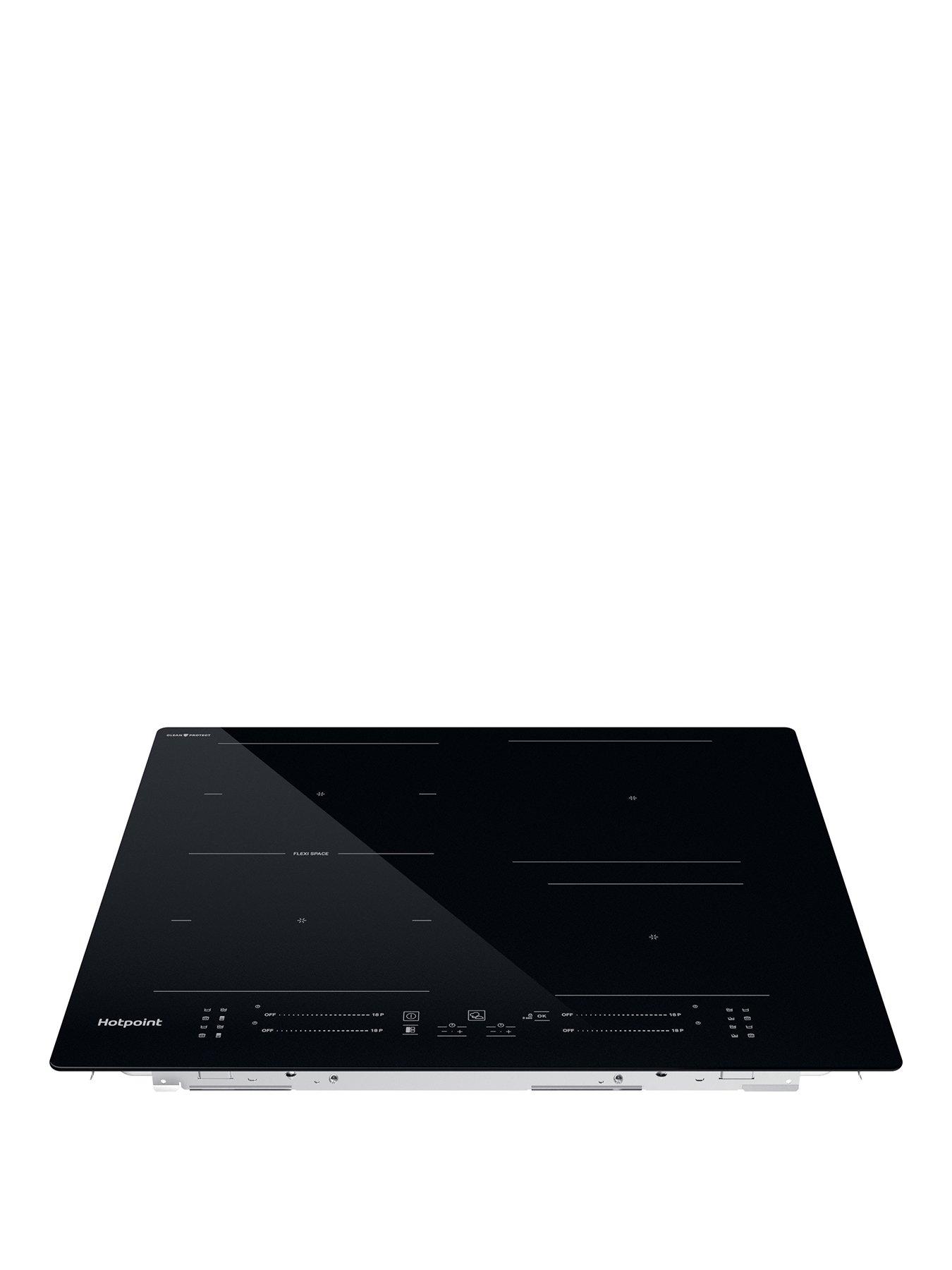 Product photograph of Hotpoint Ts3560fcpne Cleanprotect 60cm Integrated Induction Hob - Hob Only from very.co.uk
