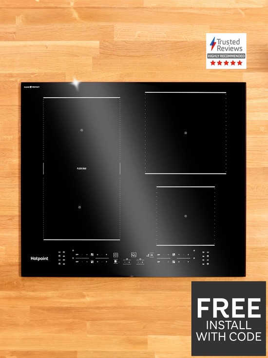 stillFront image of hotpoint-ts3560fcpne-cleanprotect-60cm-integrated-induction-hob