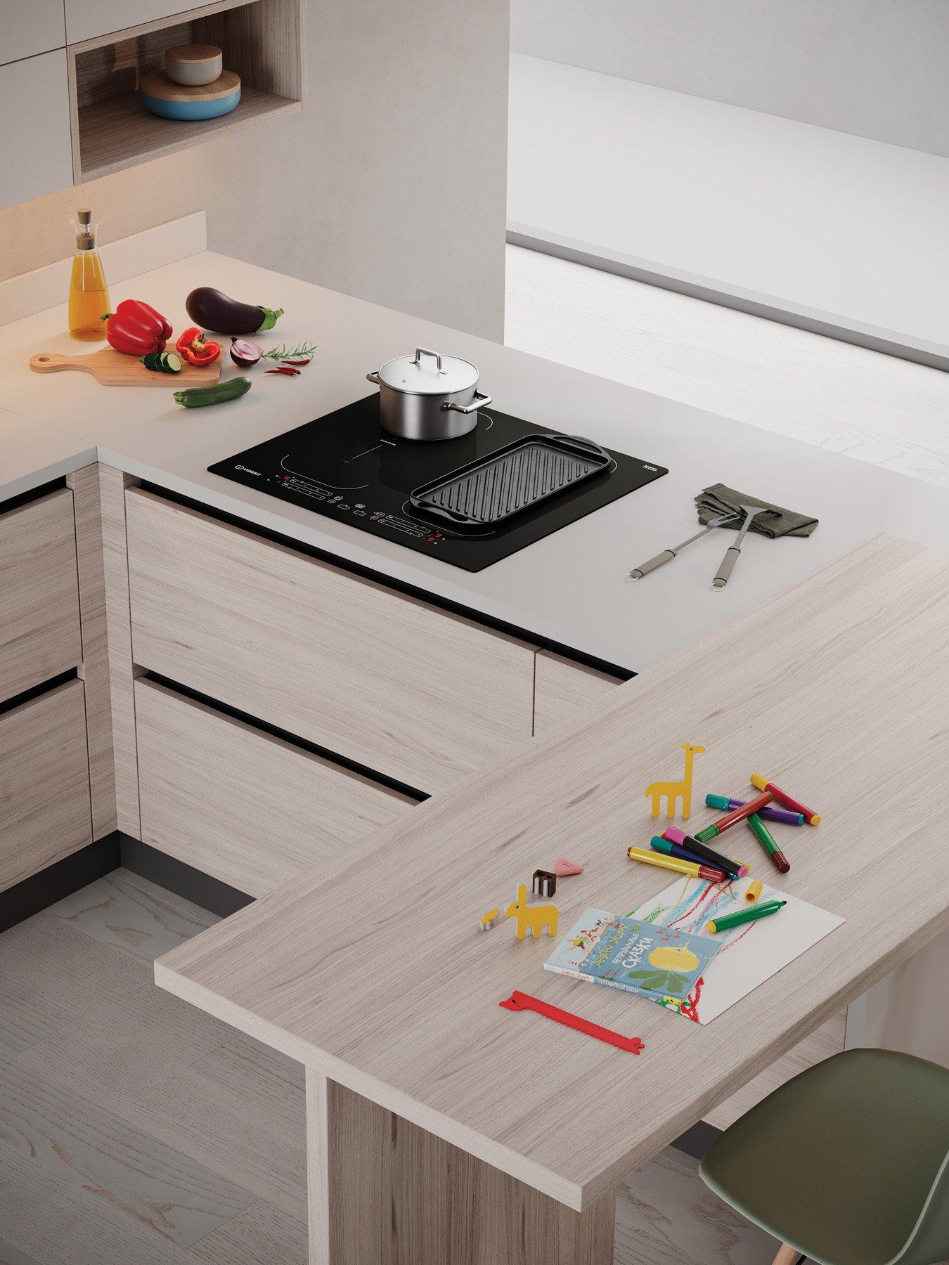 Image 4 of 7 of Indesit IB88B60NE 60cm Integrated Induction Hob