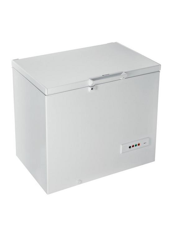 front image of hotpoint-indesit-cs1a250hfa1-250-litre-chest-freezer-white