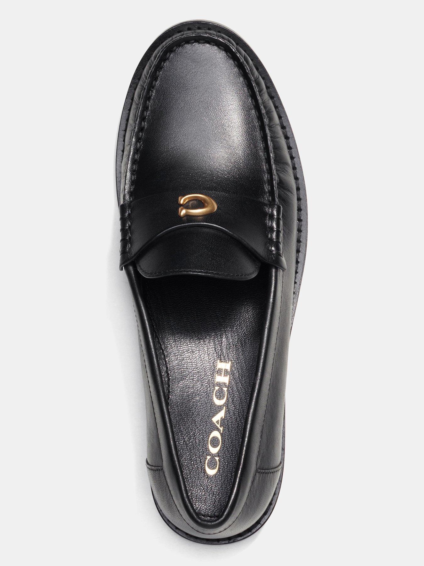 COACH Jolene Leather Loafer - Black | Very