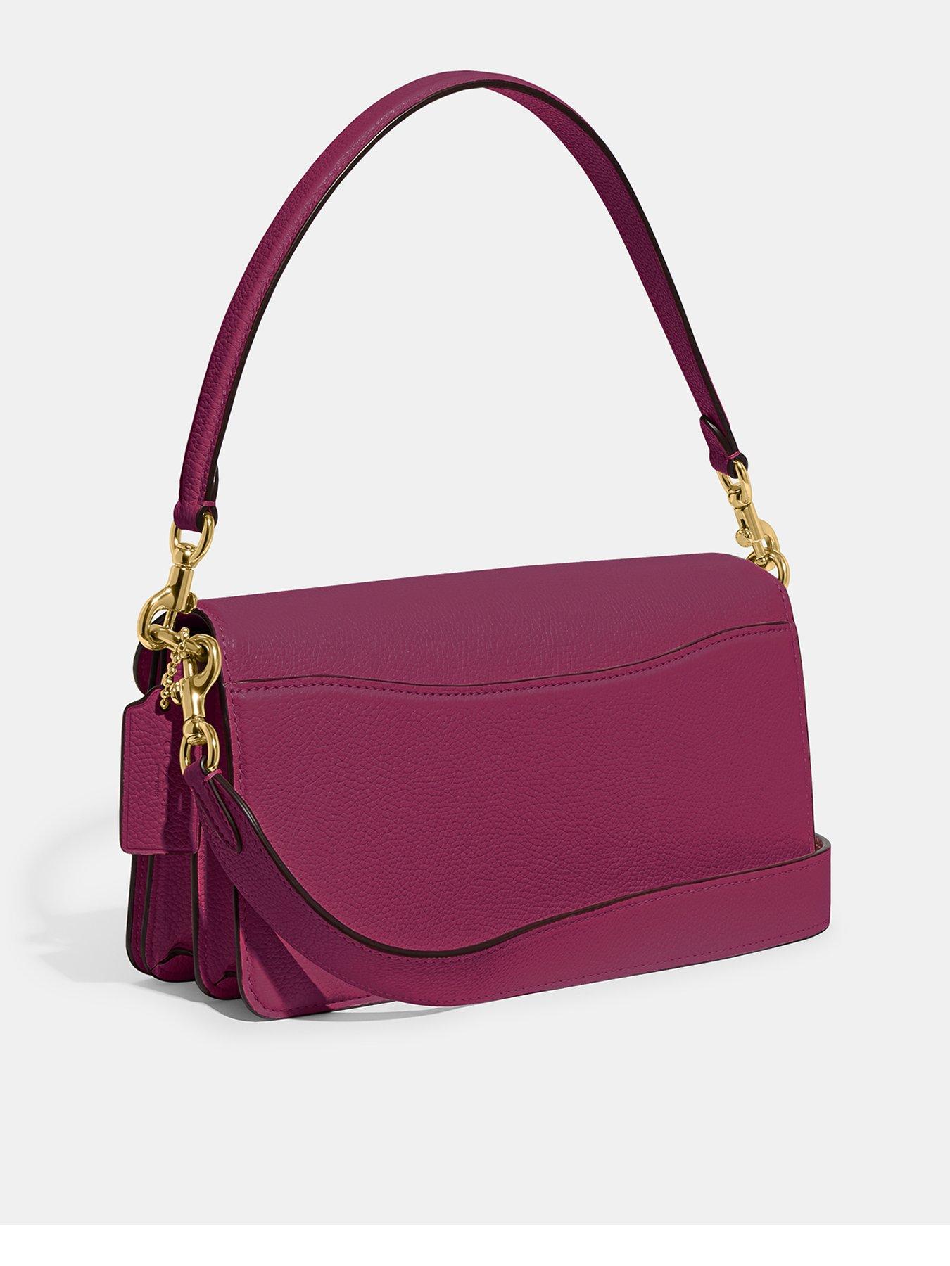 Plum discount coach bag