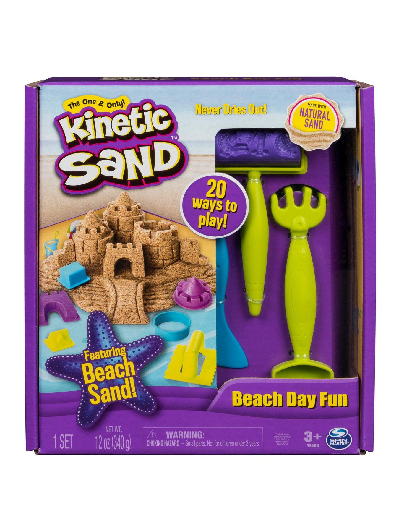 Kinetic sand beach store day fun playset