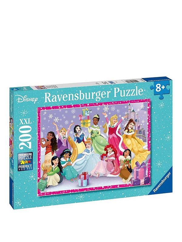 Image 1 of 5 of Ravensburger Disney Princess Christmas XXL 200 piece Jigsaw Puzzle