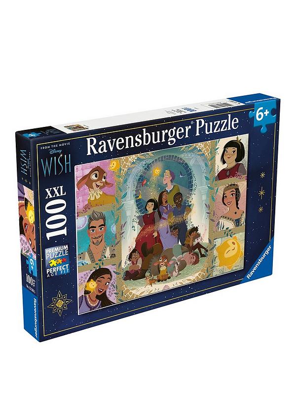 Image 1 of 4 of Ravensburger Disney Wish XXL 100 piece Jigsaw Puzzle