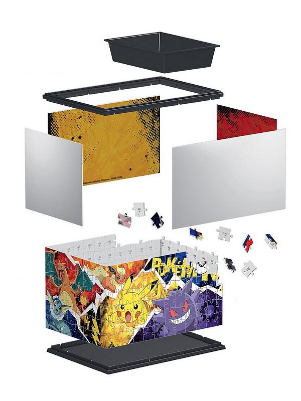 Image 5 of 5 of Ravensburger Pokemon Storage Box, 216 piece 3D Jigsaw Puzzle