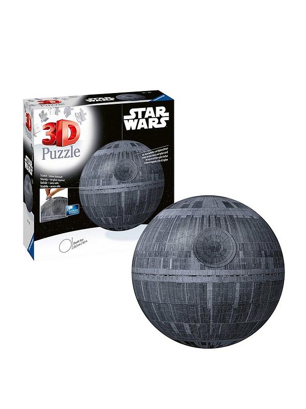 Image 1 of 6 of Ravensburger Star Wars Death Star, 540 piece 3D Jigsaw Puzzle