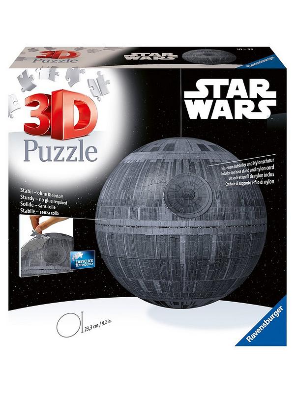Image 3 of 6 of Ravensburger Star Wars Death Star, 540 piece 3D Jigsaw Puzzle