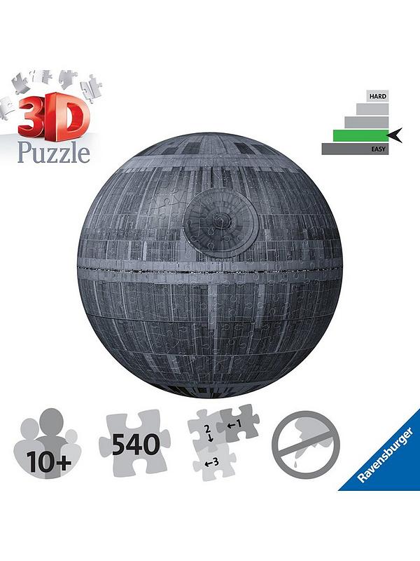 Image 6 of 6 of Ravensburger Star Wars Death Star, 540 piece 3D Jigsaw Puzzle