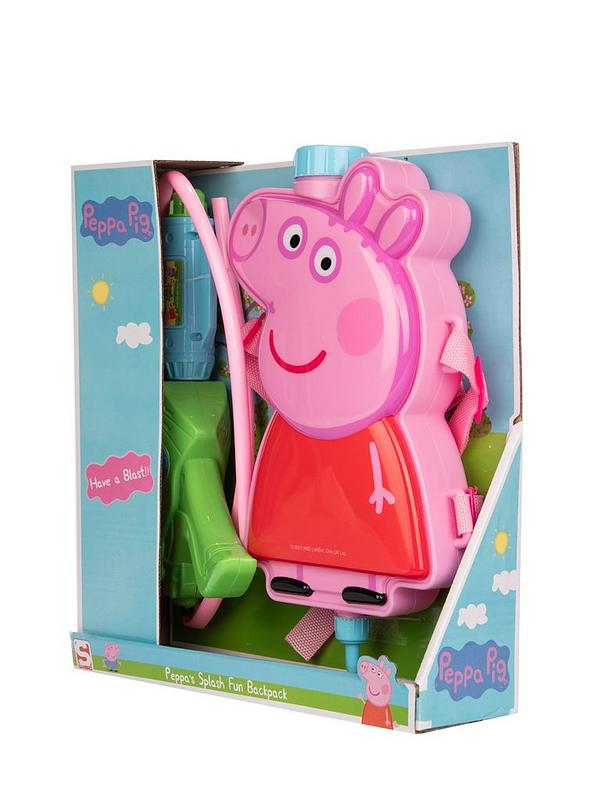 Image 3 of 4 of Peppa Pig Peppa Character Water Blaster Backpack
