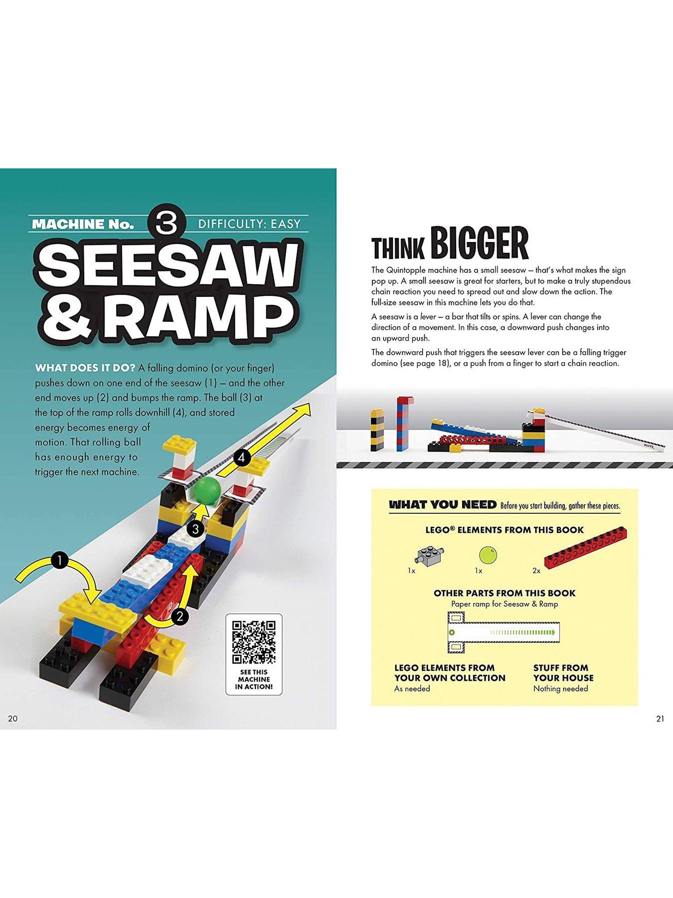 Lego chain reaction store book