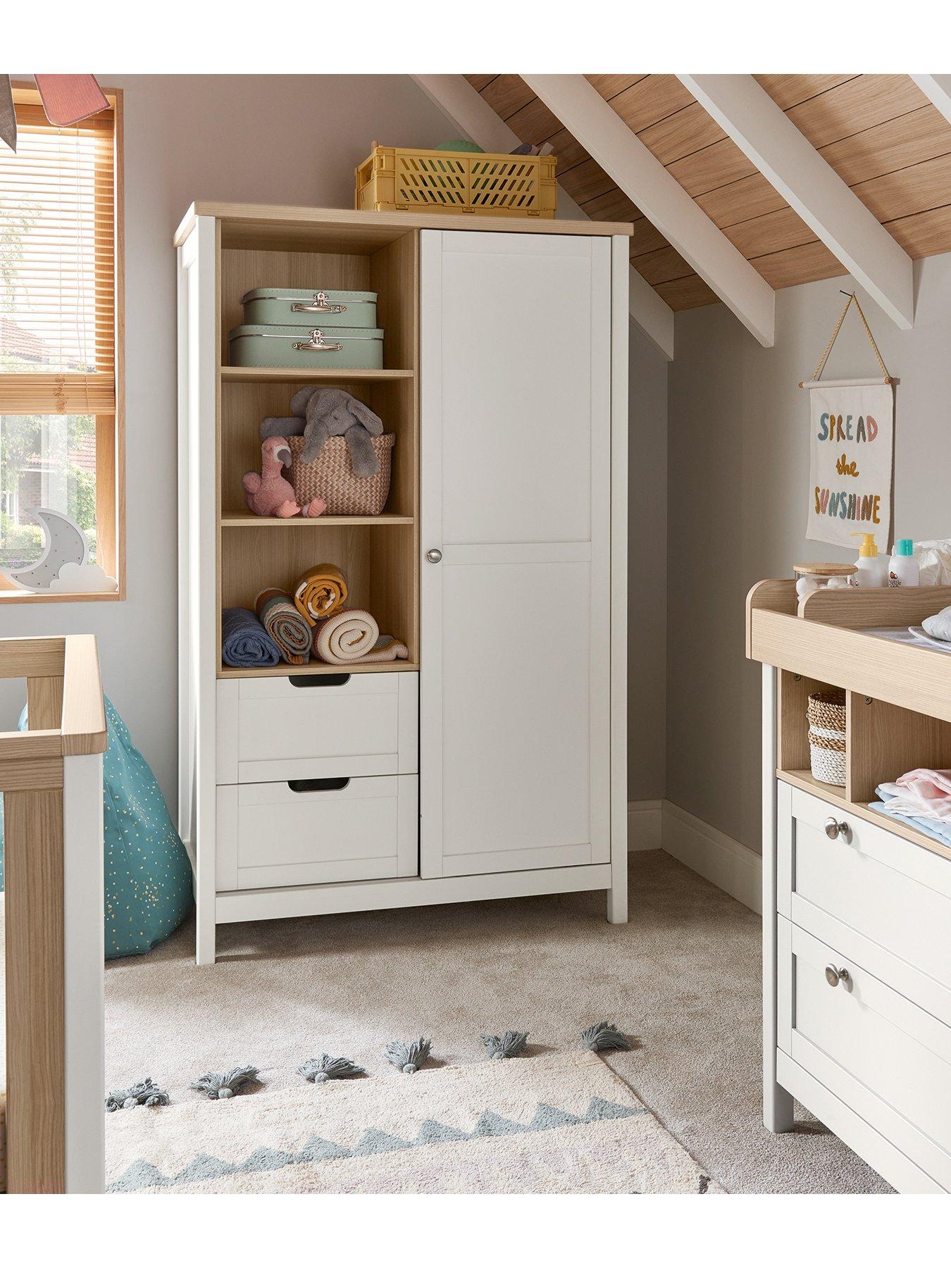 Image 4 of 7 of Mamas & Papas Harwell 3 Piece Furniture Range - White/Natural