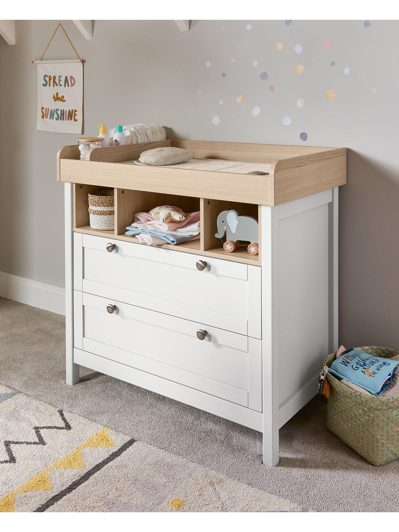 Image 7 of 7 of Mamas & Papas Harwell 3 Piece Furniture Range - White/Natural
