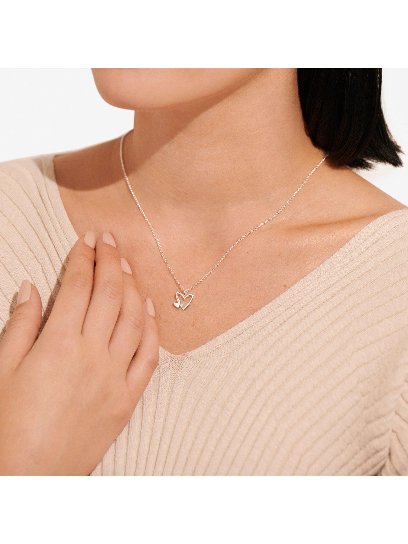 Joma Jewellery A Little New Mum Necklace In Silver Plating Very