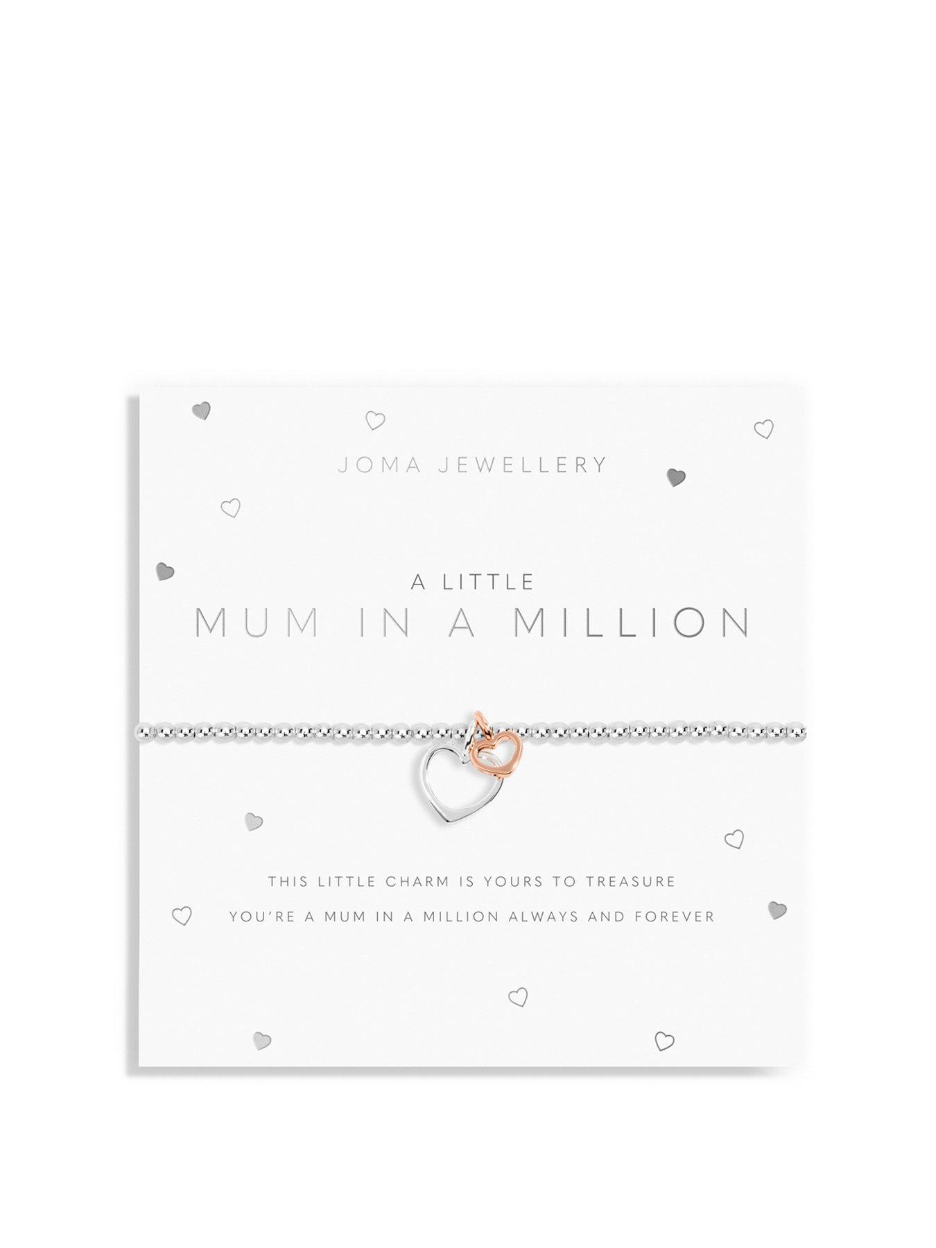 Product photograph of Joma Jewellery A Little Mum In A Million Bracelet from very.co.uk