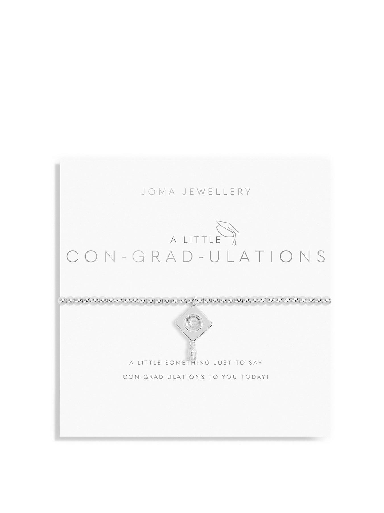 undefined A Little Con-grad-ulations Bracelet In Silver Plating