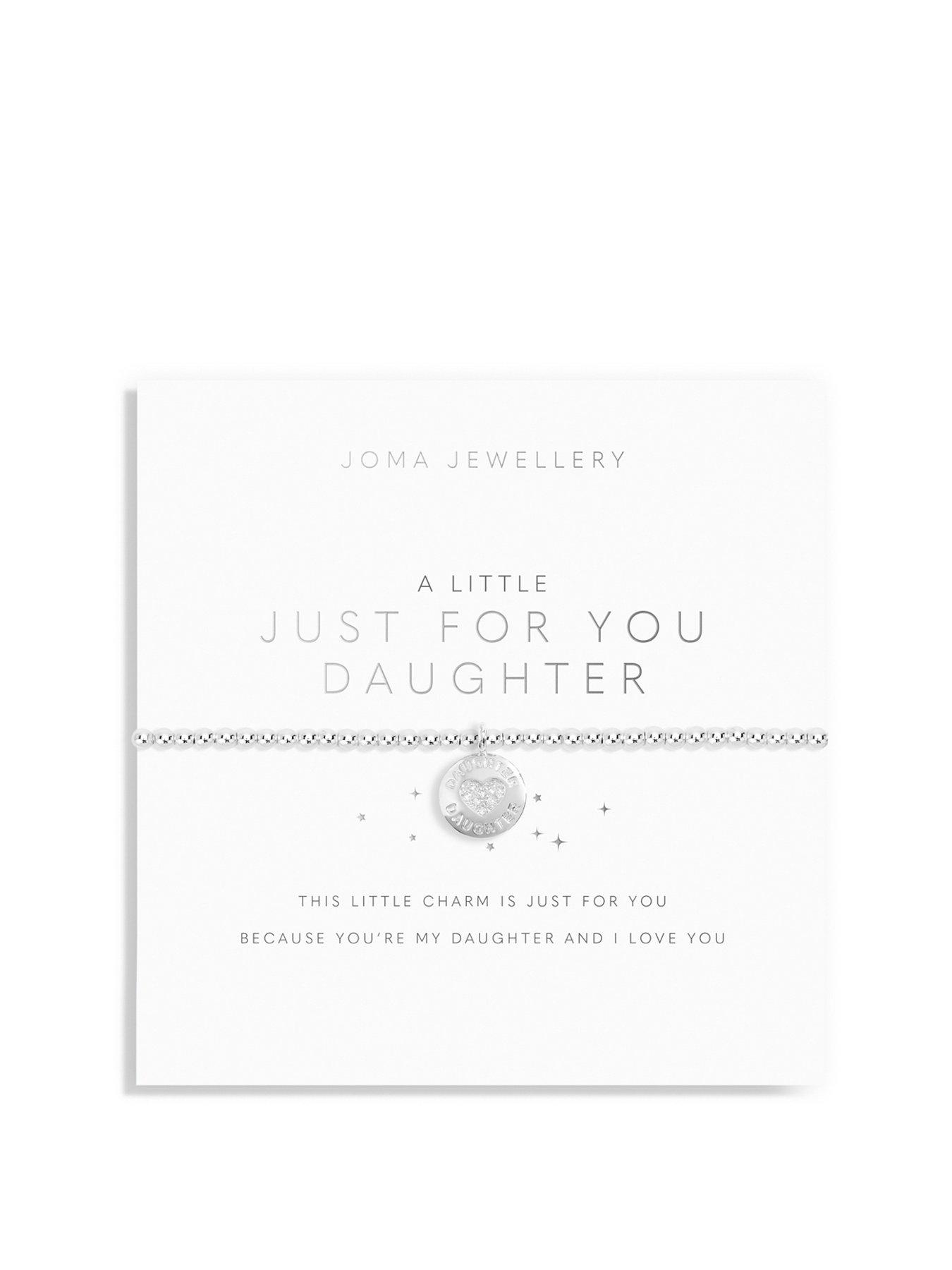 Image 1 of 5 of Joma Jewellery A Little Just For You Daughter Bracelet In Silver Plating