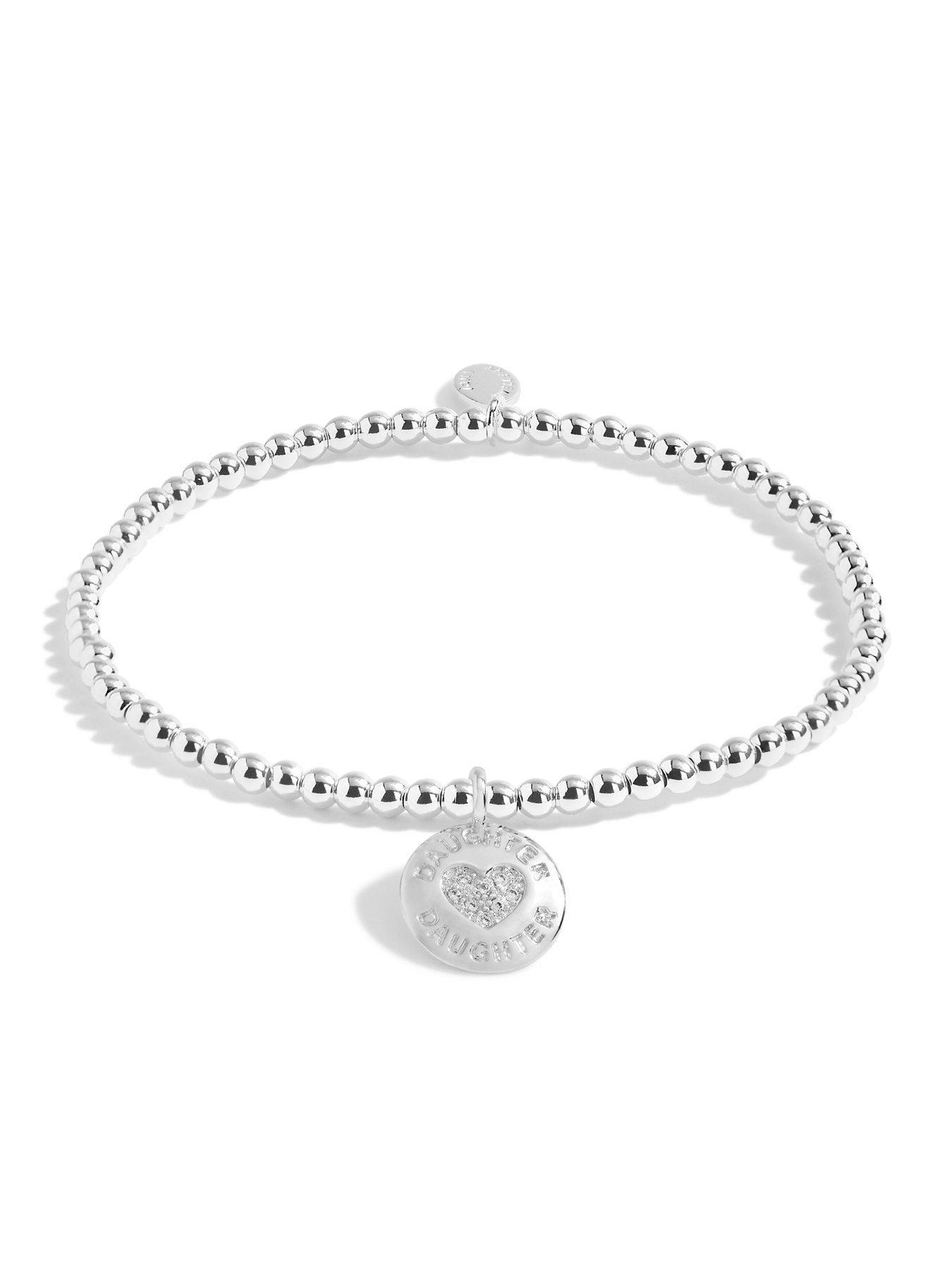 Image 2 of 5 of Joma Jewellery A Little Just For You Daughter Bracelet In Silver Plating