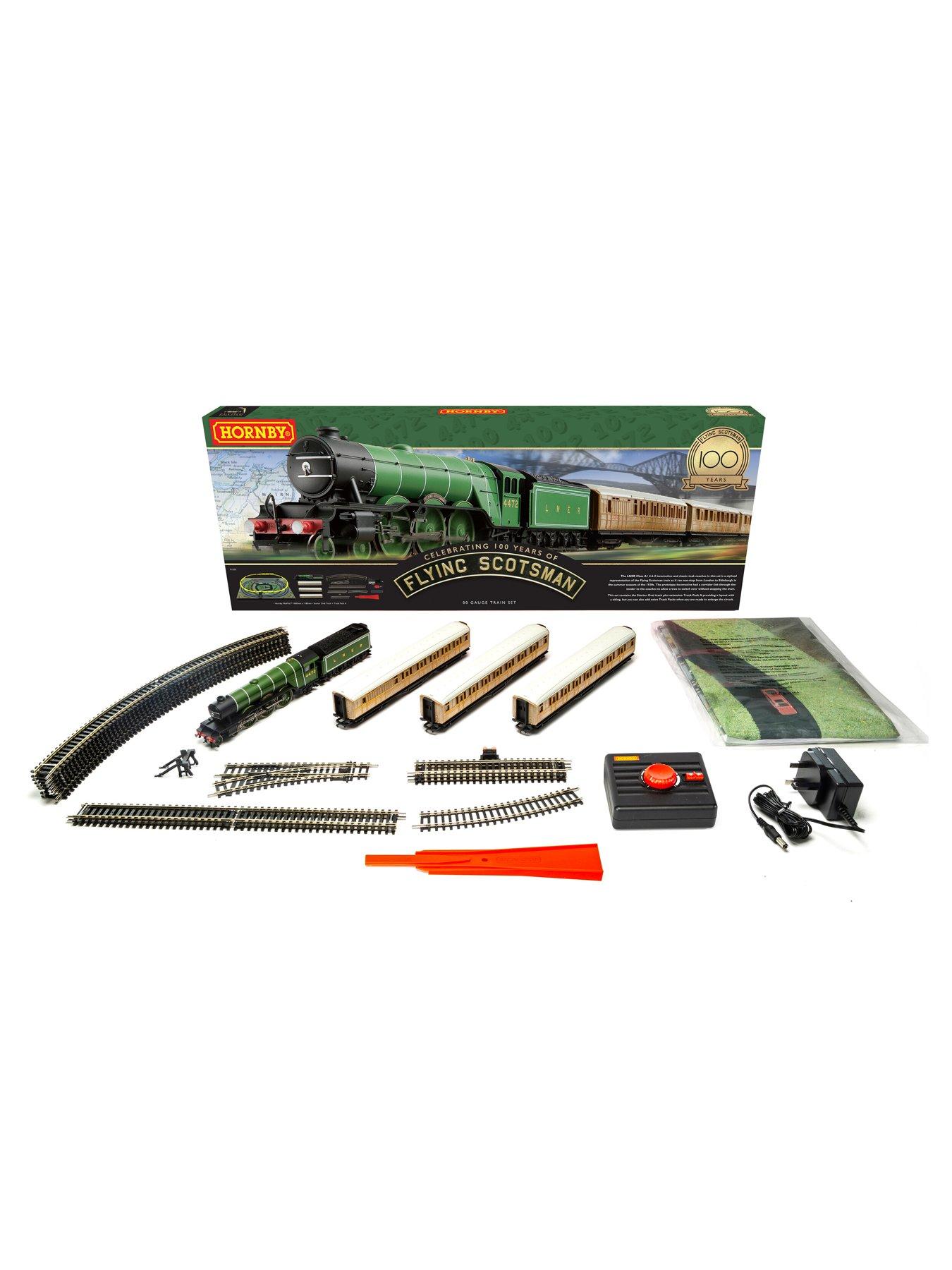 Hornby train set flying scotsman hot sale