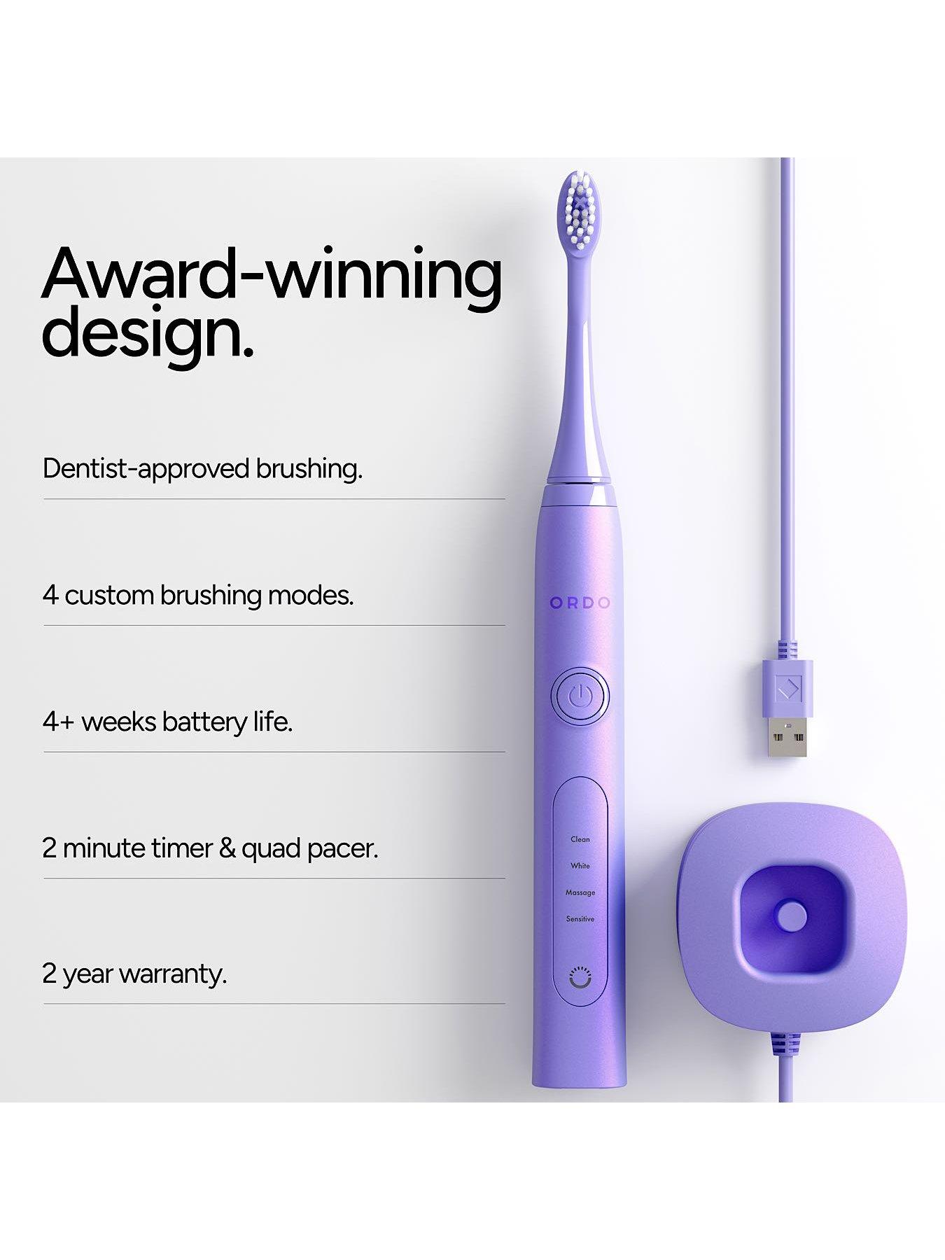 Image 5 of 6 of Ordo Sonic+ Electric Toothbrush (Violet)