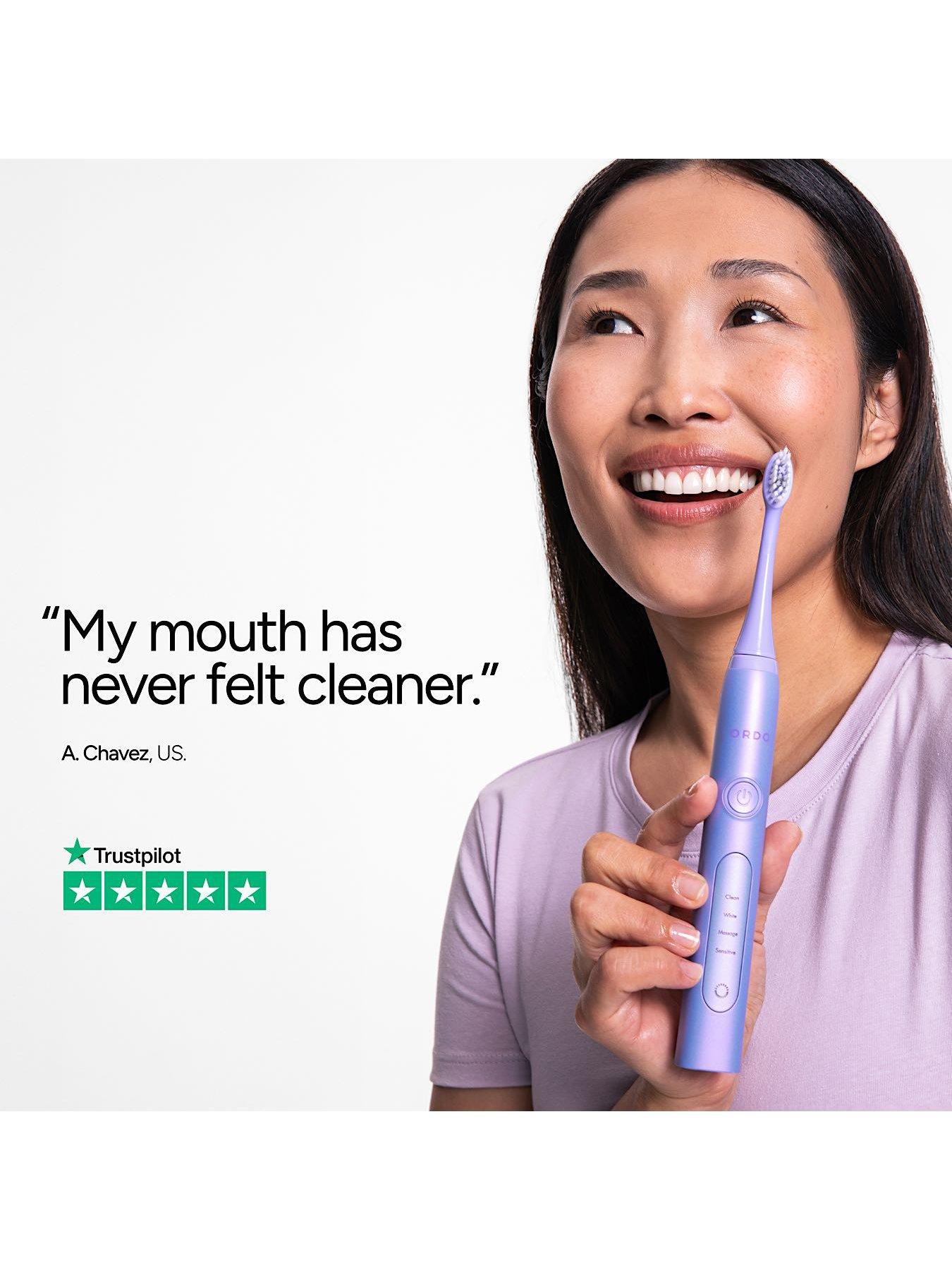 Image 6 of 6 of Ordo Sonic+ Electric Toothbrush (Violet)