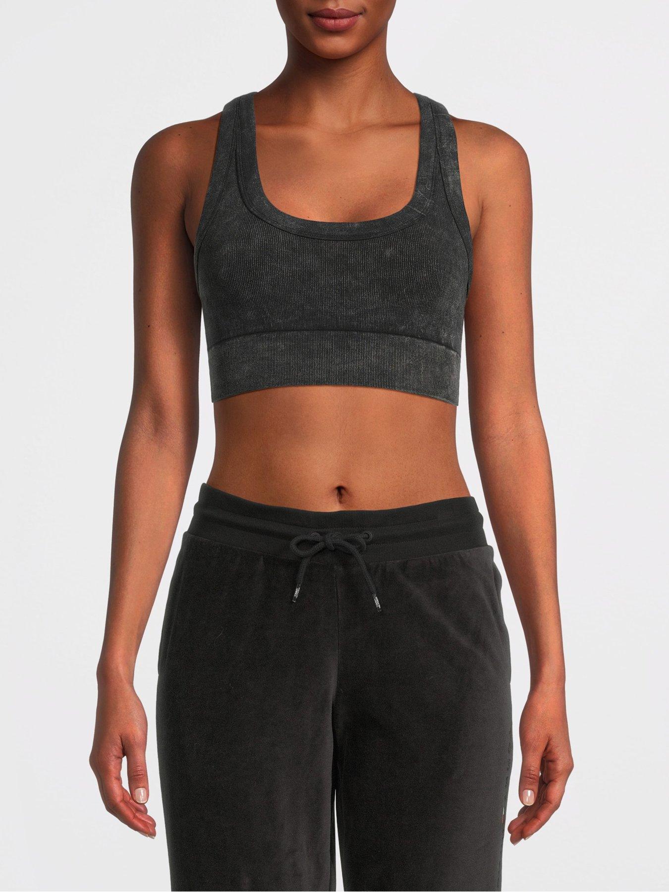 Gym + Coffee Aurora Bra - Grey